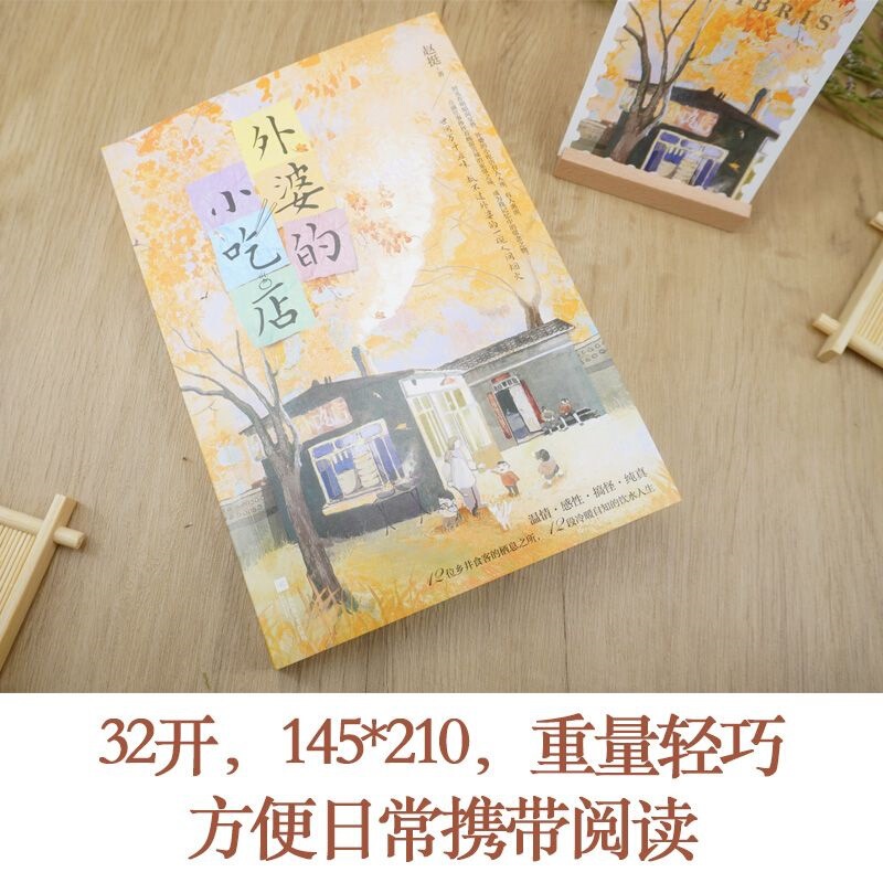 Signed Edition: Grandma's Snack Shop by Zhao Ting - Chinese Edition of "Grandma's Apology Letter" Short Story Collection