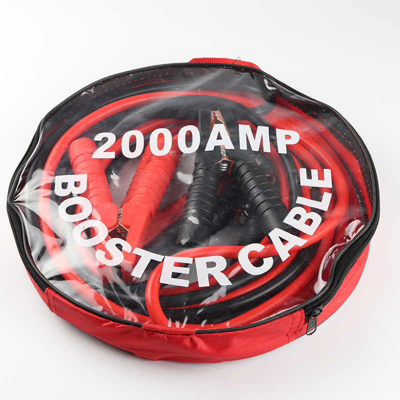 Clip de batería de emergencia general para el cable de conexión de automóviles con cable de batería de fuego Clip de cocodrilo con cable de cobre puro