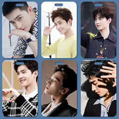 楊洋門禁卡地鐵工作證學生飯卡公交卡工廠牌保護套鑰匙扣證件卡套