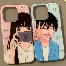 创意动漫黑沼爽子适用苹果16promax手机壳iPhone15可爱14/13P防摔