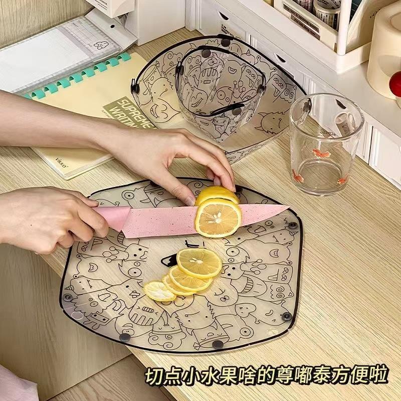Cartoon travel tableware for traveling for camping
