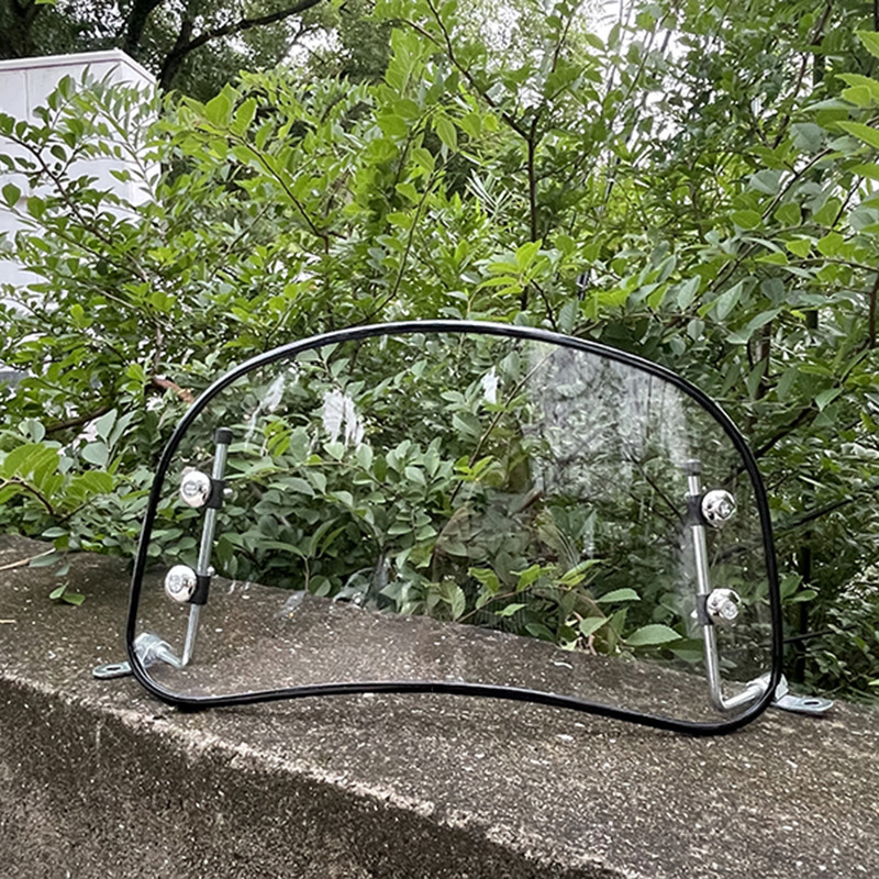 オートバイのスクーターは前の防風板の復古機関車の前の防風の電気自動車のアシスト車の前のフロントガラスを改造します。|undefined