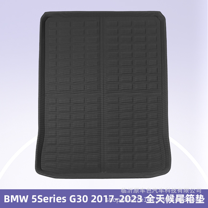 Aplicable a BMW5Series G30 2017 - 2023 combustible 3D todo el tiempo material XPE almohadilla para los pies almohadilla del maletero