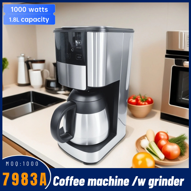 Máquina de café de vapor italiana transfronteriza de comercio exterior con perilla para operar una máquina de café a presión con espuma de leche