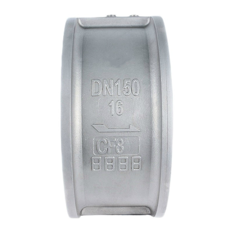 H76H-16C 铸钢蝶型形止回阀 WCB材质对夹式止回阀 DN50-