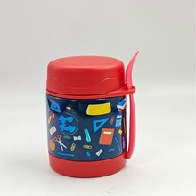 300ML不锈钢饭盒亚马逊餐具热销焖烧杯小巧便携儿童午餐容器
