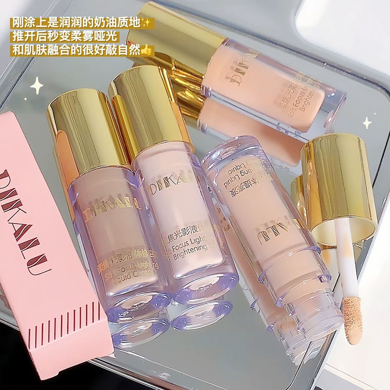 Highlighter & Eye Shadow (DIKALU Light and Shadow CP), liquid brightening, matte options