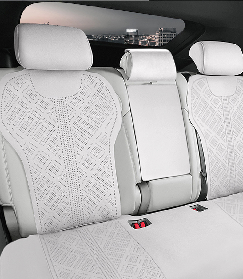 Directly from the manufacturer: Custom-fit suede saddle pad for BYD Yuan UP second generation, breathable car seat cushion, specialized seat cover