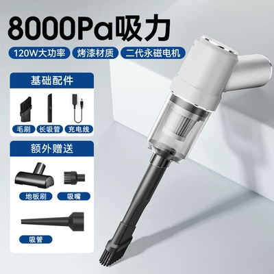 Tozsoranlar – Wireless Car Vacuum Cleaner, High-Power - 117ctd-upgraded-white-blowing-and-suction-in-one-type-c-charging