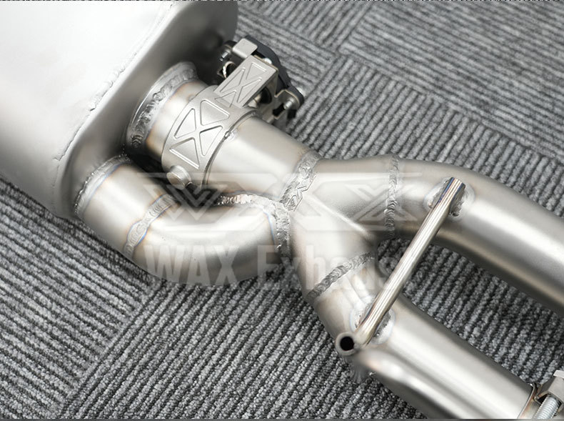 Car Exhaust System Modification Suitable for 2015-2022 Ford Raptor F150 Stainless Steel Exhaust Pipes