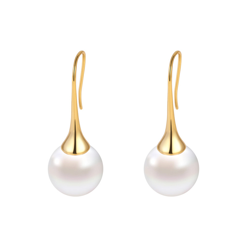french-simple-fashion-earrings-pearl-earrings-femininity-high-grade-cross-border-sweet-earrings