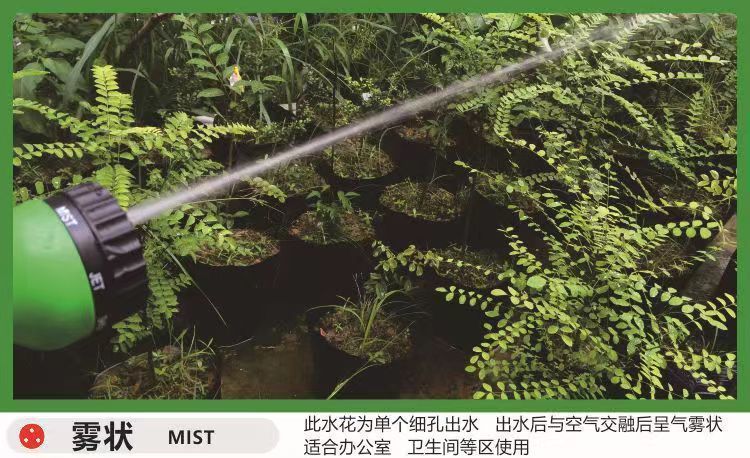 Cross-Border Hot-Selling High-Pressure Car Wash Water Gun, Household Telescopic Hose with Seven-Speed Adjustment, Explosion-Proof Soft Hose, Gardening Tool