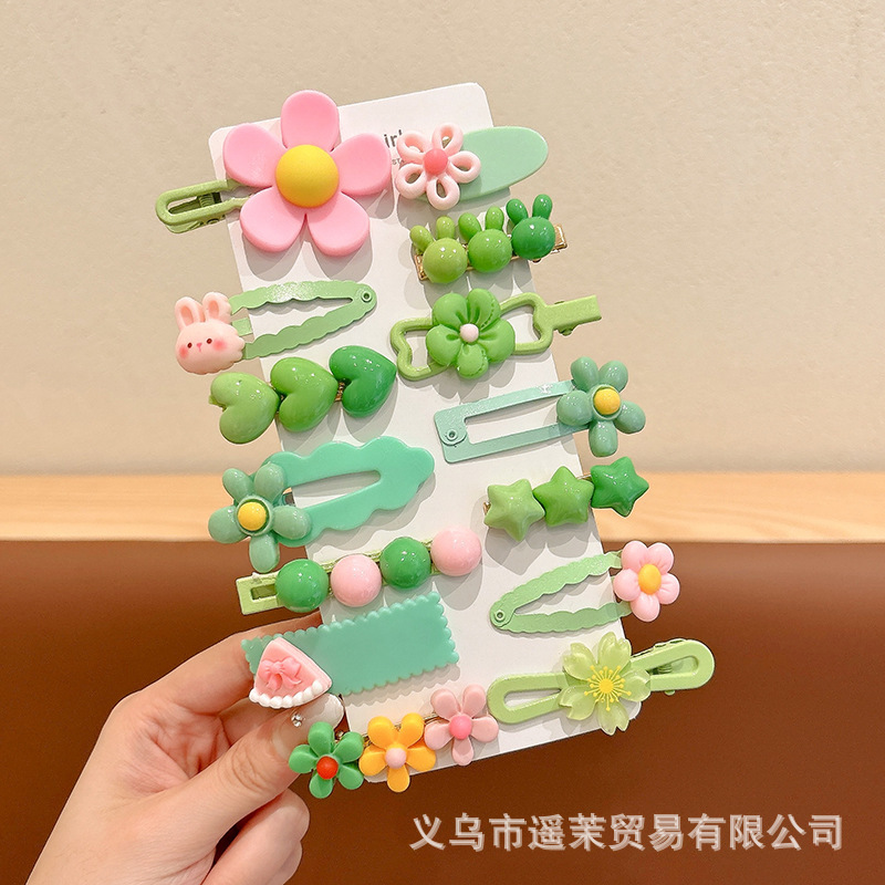多巴胺儿童发夹女前额刘海夹鸭嘴夹头饰发卡碎发侧边卡子发饰夹子|undefined