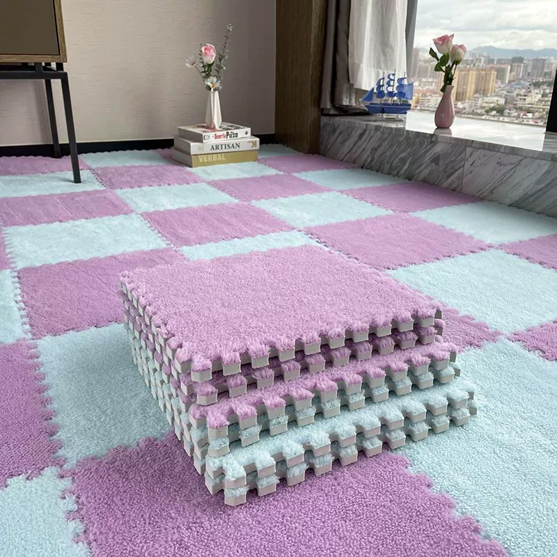Модульные ковровые плитки 30×30×1,6 см, плитки с пазом, однотонные и многоцветные наборы