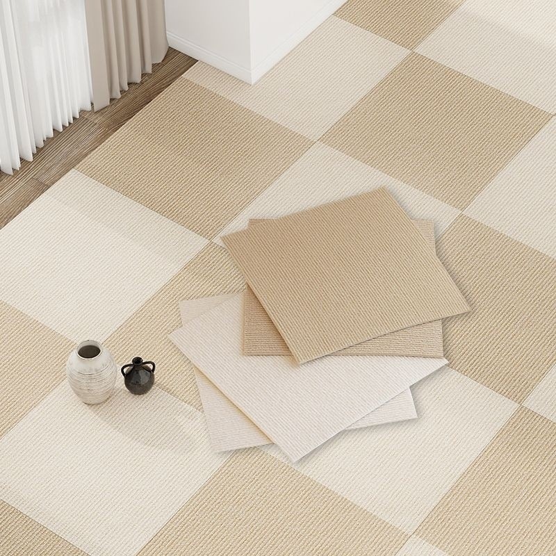 Spliced ​​Carpet Glue-Free Self-Adhesive Living Room Bedroom Crawling Mat No-Care Bedside Full Square Fence Non-Slip Floor Mat