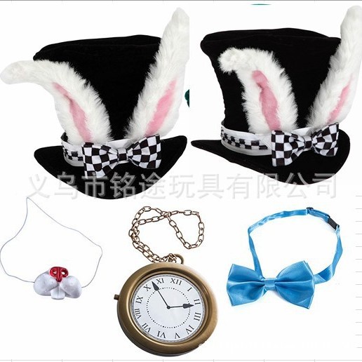 Sombreros de Pascua Conejo Accesorios fotográficos de Pascua Accesorios de Pascua Conjunto de decoración Disfraces de Pascua Fiesta