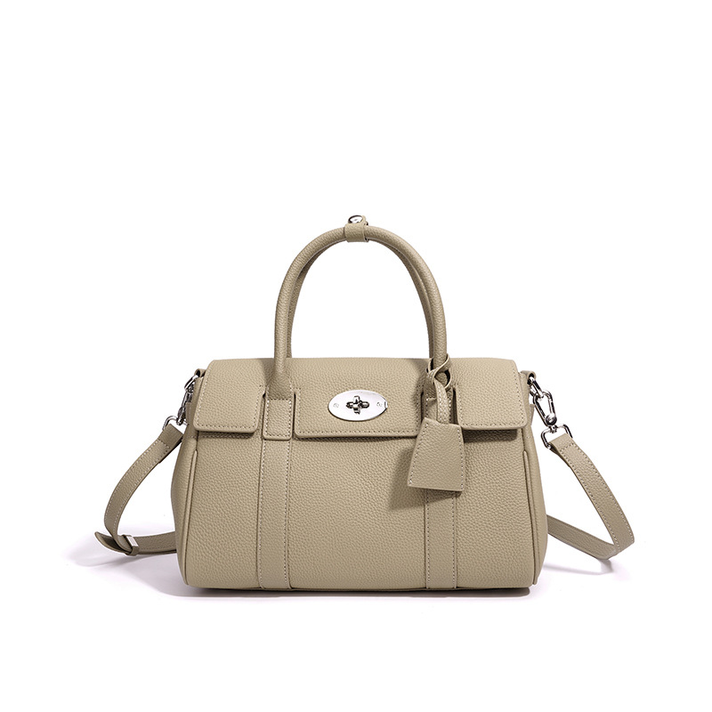 Premium Top Grain Cowhide Designer Handbag - Luxury Crossbody Shoulder Bag For Women, Elegant Commuter Style - Thumbnail 5