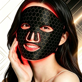 面罩美容仪;电子美容仪;保健电器配件