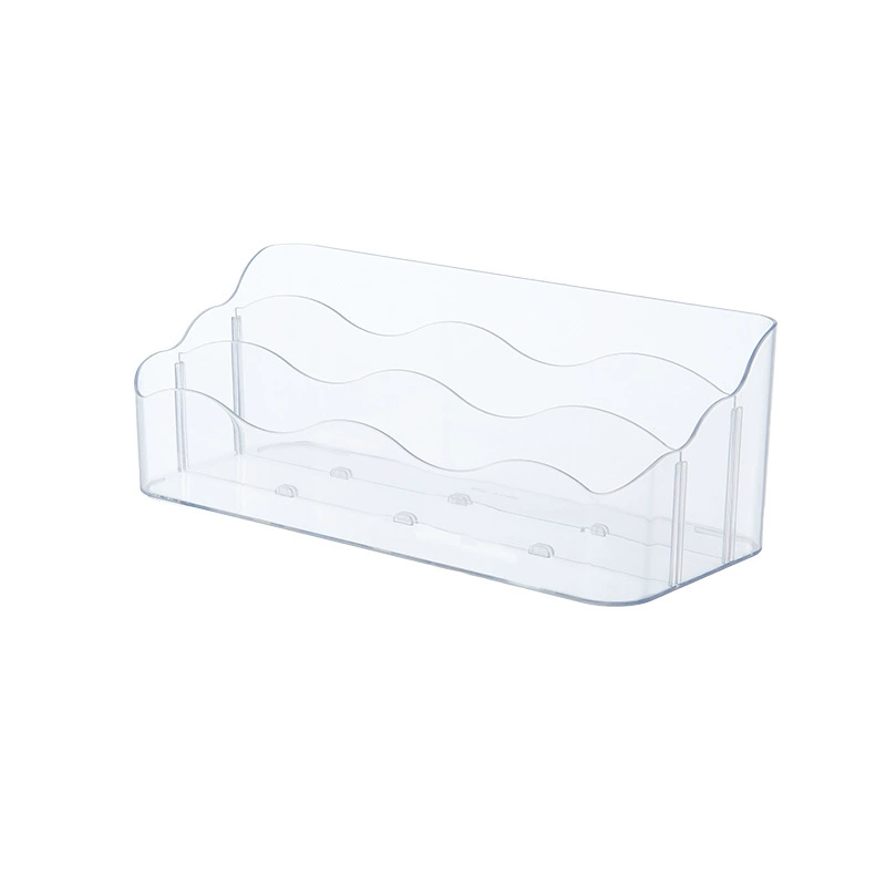 New light luxury cosmetic storage box insert combination large capacity open desktop miscellaneous stationery wave sorting box