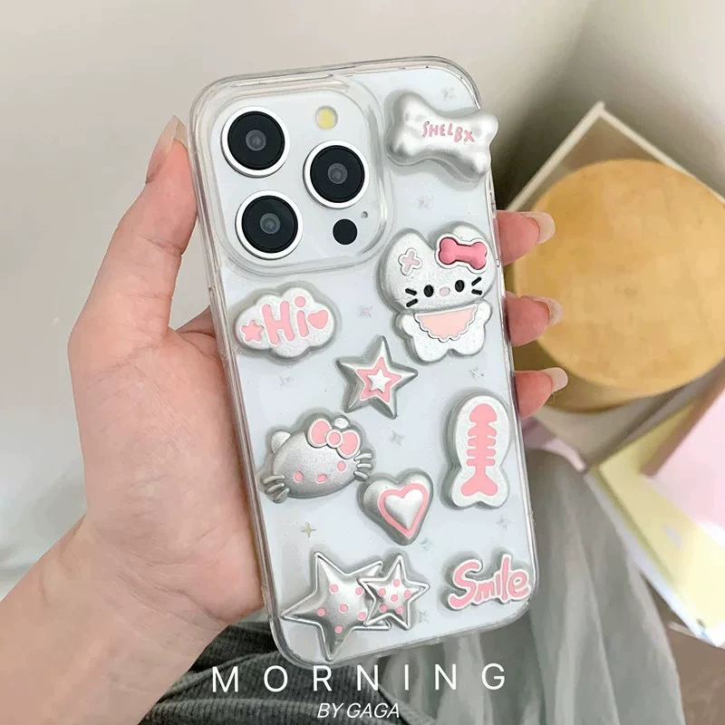 Трехмерный совместимый iphone15, чехол для телефона pro, 15promax, pro13, 13promax