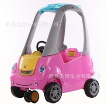 寶寶四輪游樂場玩具1-3歲小房車可坐人手推嬰兒童滑行踏行學步車