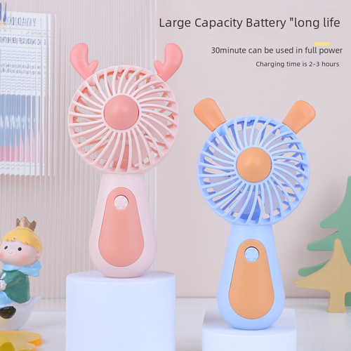 Original Factory Handheld Small Fan New Cartoon Student Gift Mini USB Fan Wholesale Portable