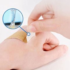 Hai's Hainuo Light Blue Waterproof Adhesive Bandage 120 Pcs per Box, 20 Small Bags of Medical Adhesive Bandages with Independent Packaging