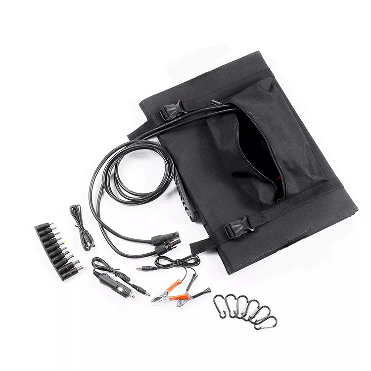 Folding folding bag solar-powered charging