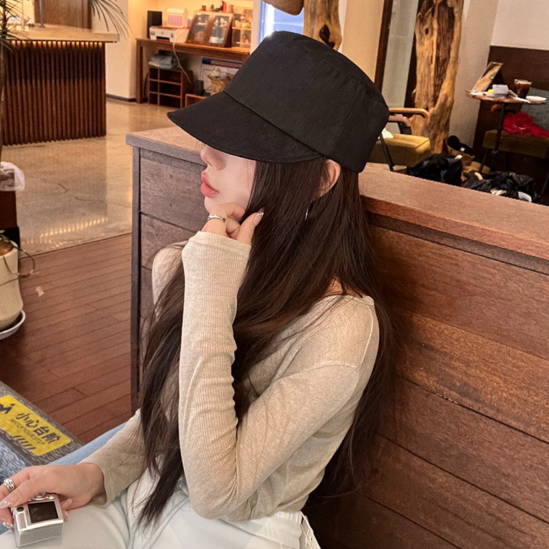 日系复古高品质亚麻马术帽子女显脸小百搭夏季款情侣鸭舌帽气质型|undefined