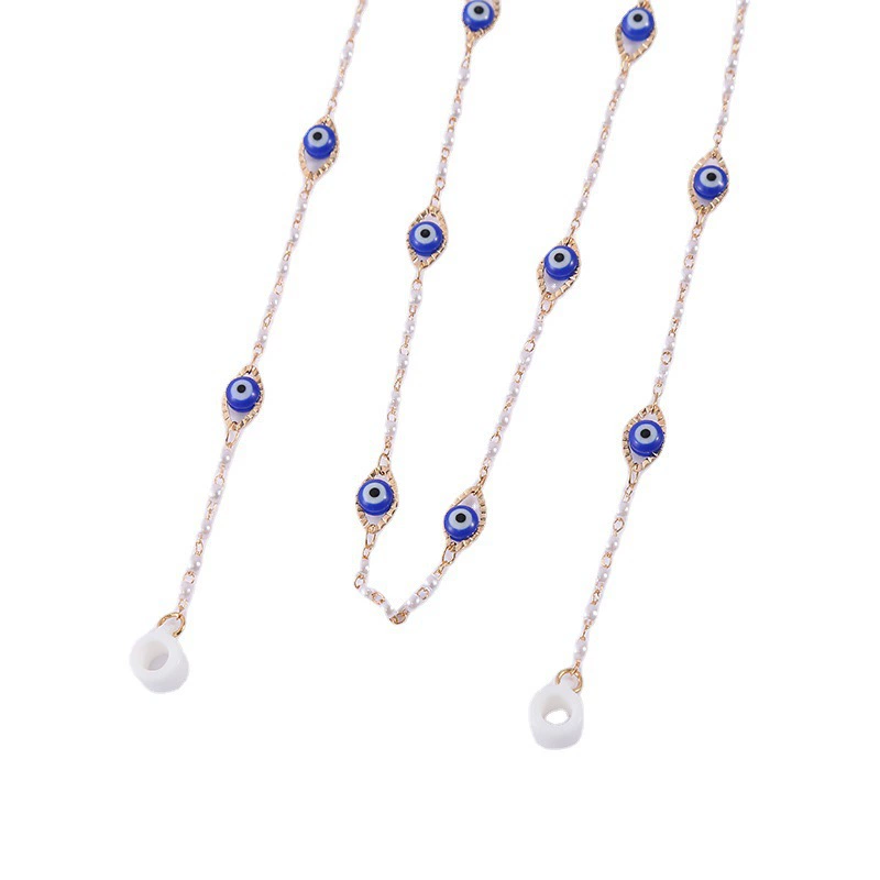 Apple, protective creative headphones from pearl, lanyard holder, fashionable necklace, chain, (Cross-border trading), bluetooth