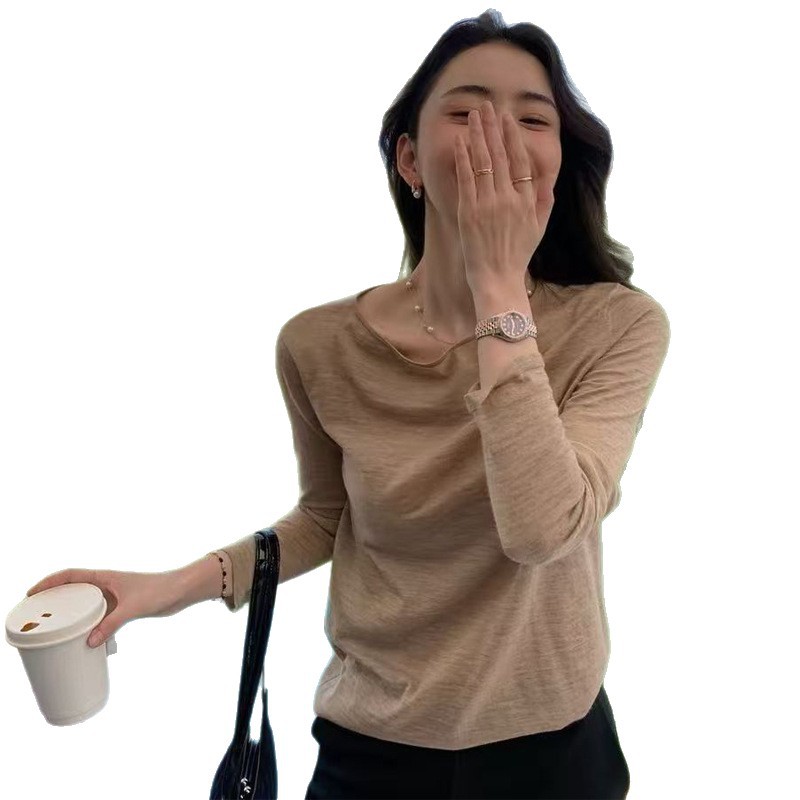 细羊毛针织衫