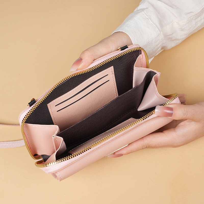 Bolso de teléfono móvil al por mayor de la fábrica bolso de mensajero pequeño bolso de mensajero de las mujeres de gran capacidad multifuncional monedero mini bolso