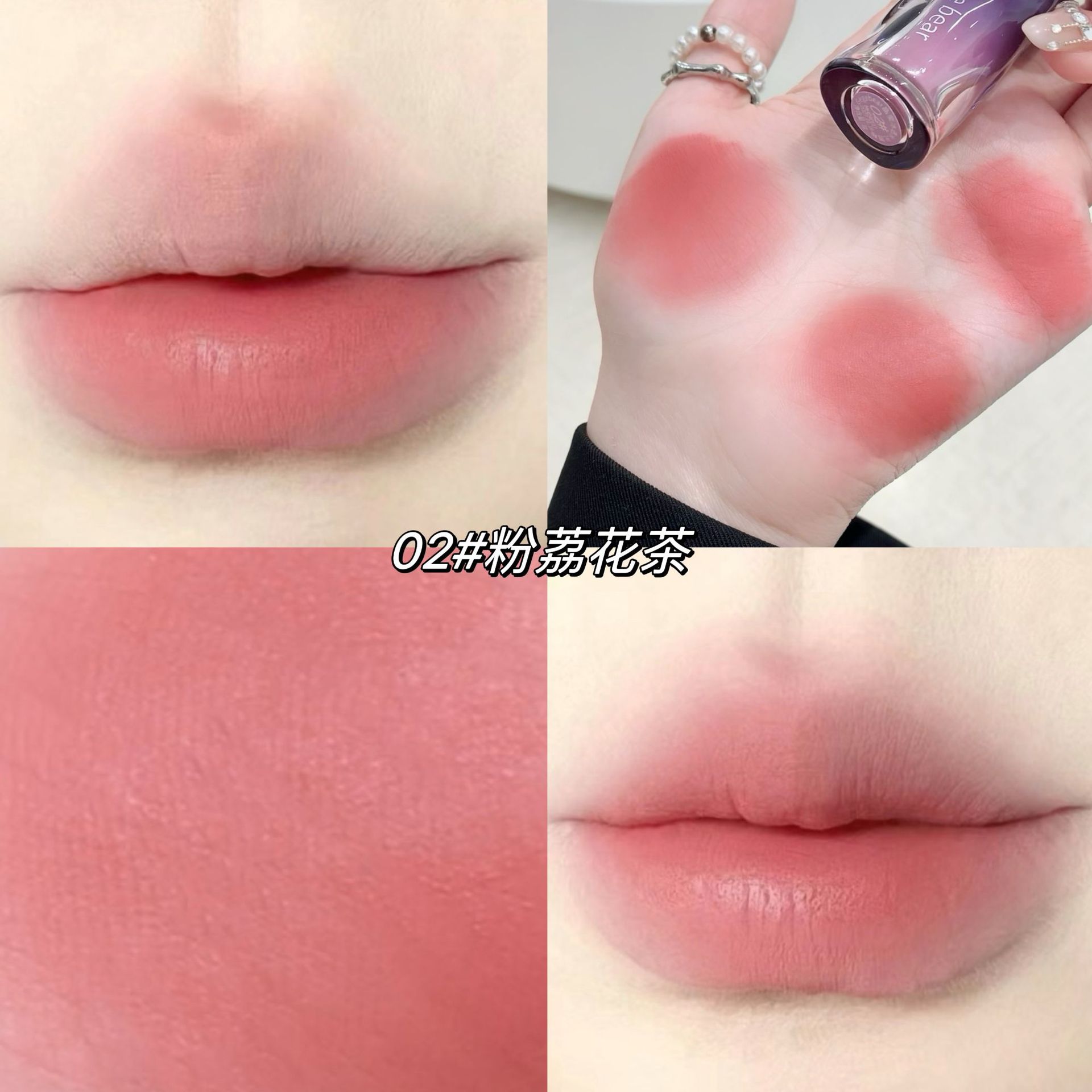Gegebear suave niebla seda mate esmalte labial no es fácil de tocar tazas blanquear y desarrollar color niebla velvet lipstick maquillaje lipstick