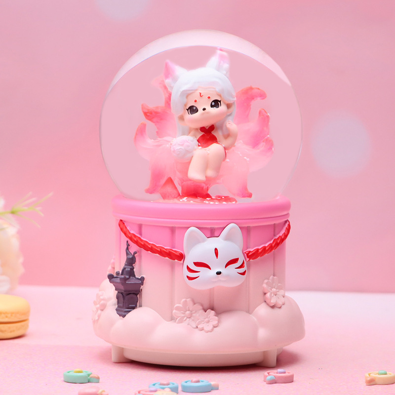 2527 Nine Tailed Fox A Style Pink
