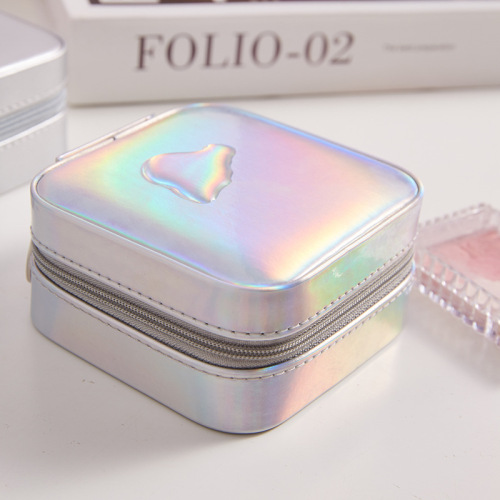 Accessories jewelry box storage box earring ring box decorative earrings and accessories storage box Instagram style large capacity mirror