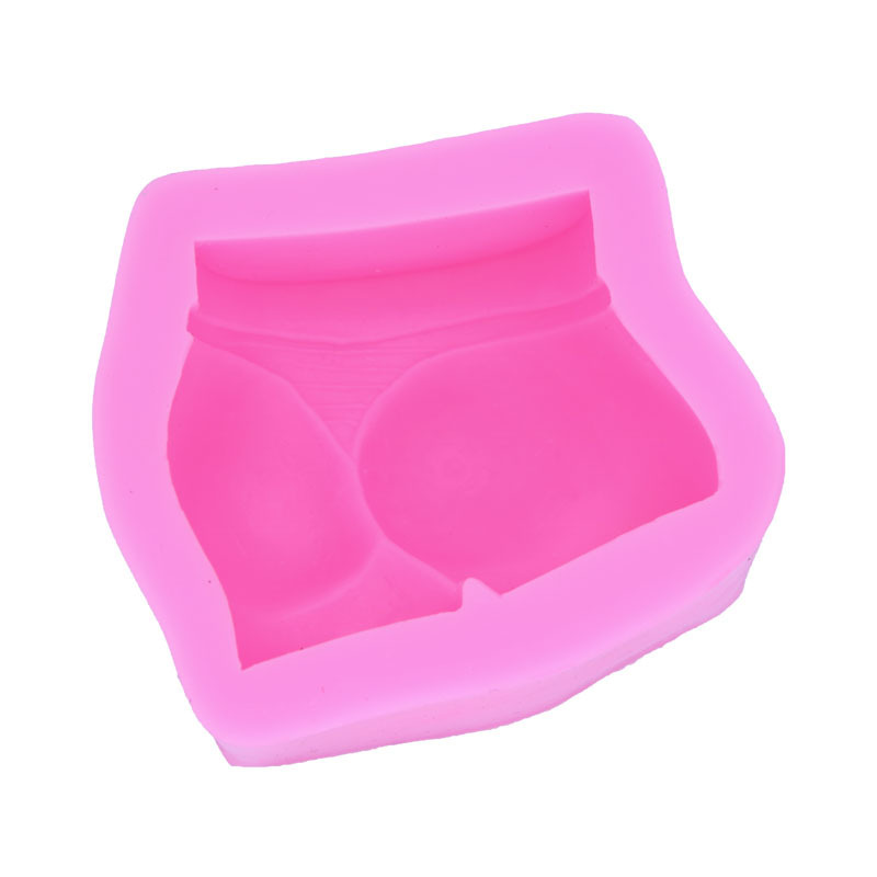Bikini molde de silicona DIY creativo hornear decoración chocolate pudín mousse