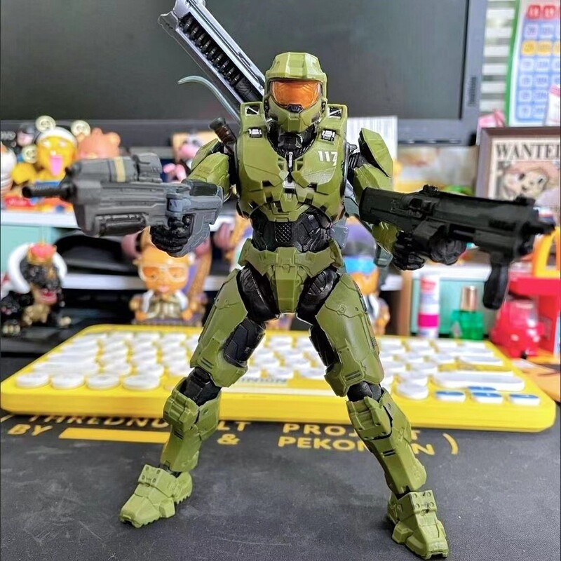 Thousand Value Halo 5 Master Chief Infinite Halo Halo Ko Version Action Figure Hand Model Ornament Wholesale Thousand Value Halo 5 Master Chief Infinite Halo Halo Ko Version Action Figure Hand Model Ornament Wholesale