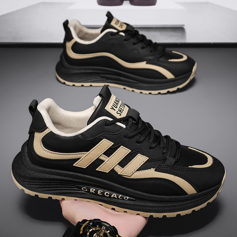 Zapatos de hombre zapatos deportivos de hombre primavera 2026 nuevos zapatos de papá transpirables tendencia de hombre estudiantes zapatos casuales diarios para hombre