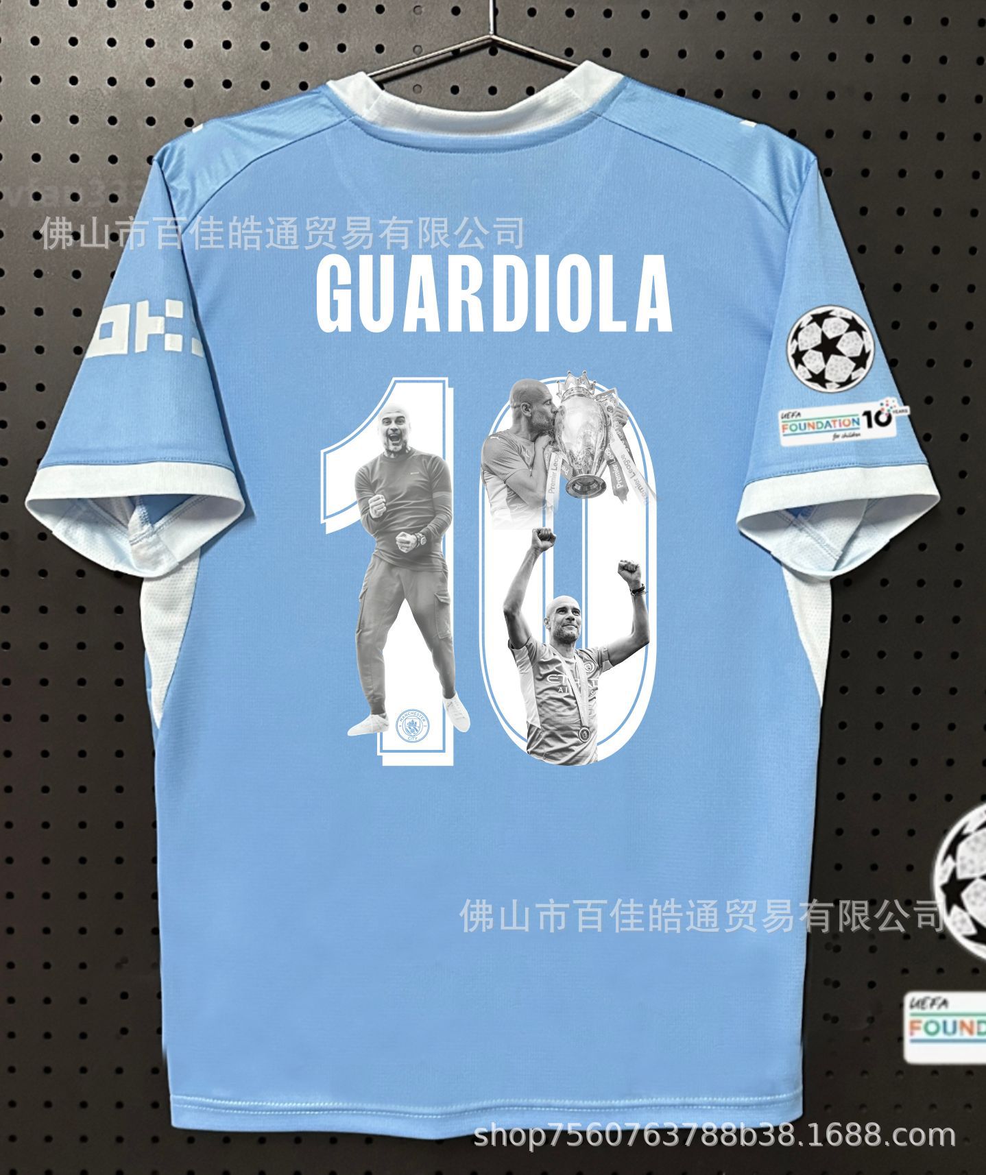 Puma x Manchester City 2026/27 Pep Guardiola Special Edition Home Jersey Sky Blue
