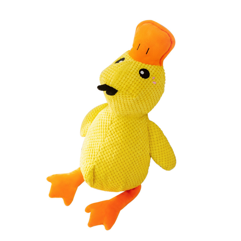 Perro, perro, pato natural, peluche, juguetes de mordida divertidos, gatos interactivos, productos para perros de mascota