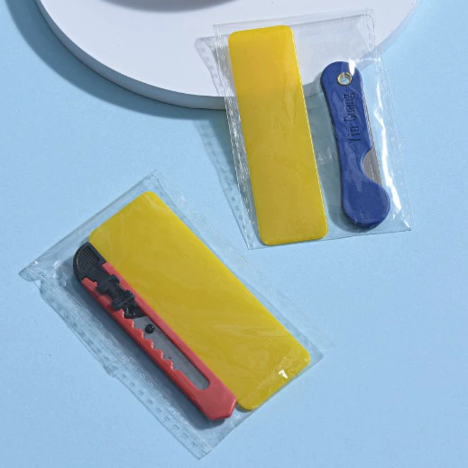 Набор инструментов для удаления пленки: маленький пластиковый скребок для стекла, обоев, автомобиля, компактный скребок для пленки, оптовая продажа от производителя