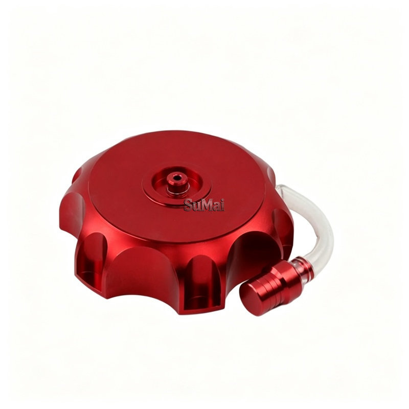 Motorcycle Modified Aluminum Alloy Hexagonal Fuel Tank Cap Apollo Little Flying Eagle Yue 50 70Cc 90Cc 110Cc