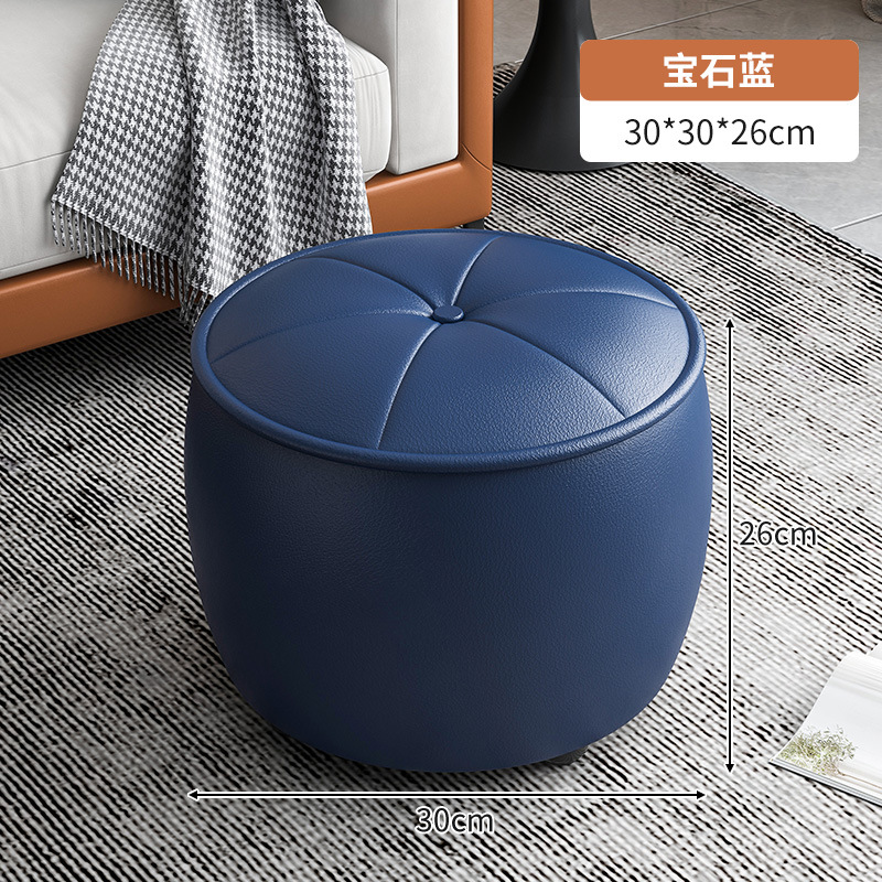 Taburete para cambiar zapatos en la puerta de entrada