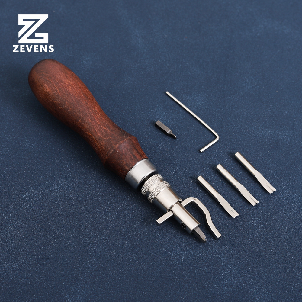 多功能皮边处理器 挖槽 压线 削边 手工DIY皮革工具 修边拉沟器