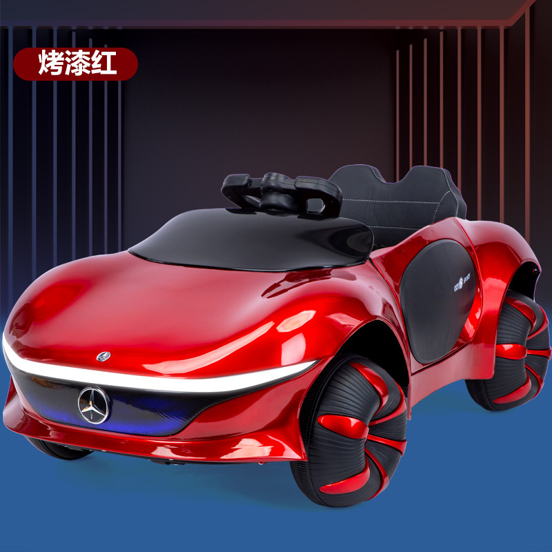 Carro de juguete eléctrico para niños con cuatro ruedas y control remoto para bebés de 1 a 6 años de edad con batería de batería para niños y niñas image 10