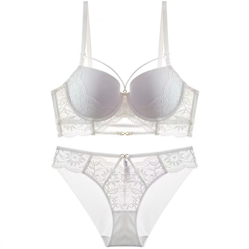 Sexy tentación más tamaño sujetador traje pequeño pecho push up soporte sujetador nacimiento año rojo encaje sujetador para mujeres