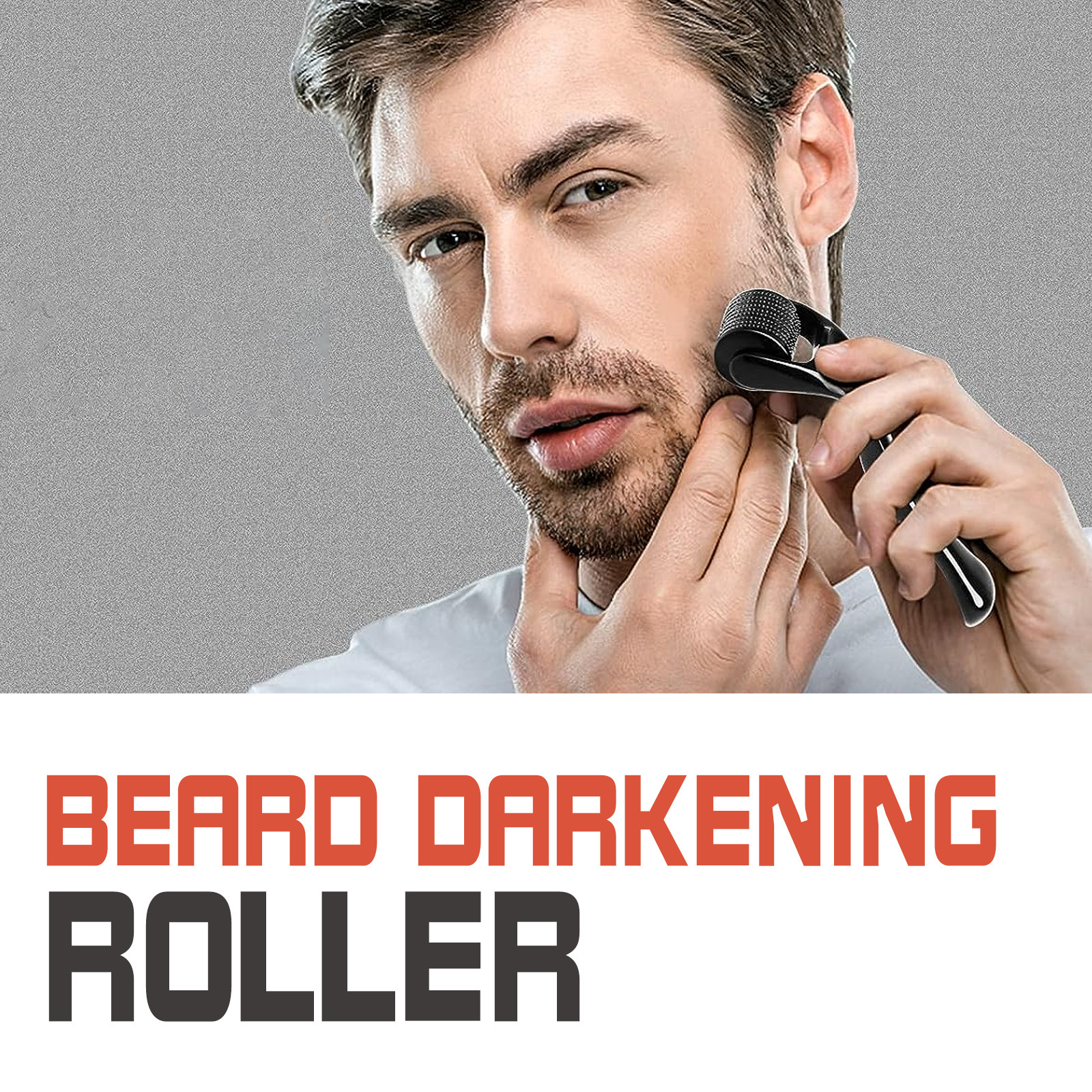 Rolo forte raízes resistentes macio, brilhante e hidratante pente de bigode nutritivo de crescimento grosso masculino_voghion.com