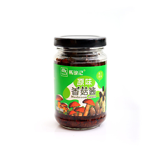Ma Jinji Beef Sauce Mushroom Sauce Rice Noodles Flavoring Spicy Stir-Fry Hot Pot Dipping Sauce Bottled Chili Sauce Wholesale