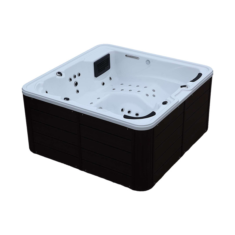 Acrílico piscina al aire libre jacuzzi masaje surf inteligente bañera termostática 6 personas spa spa spa piscina