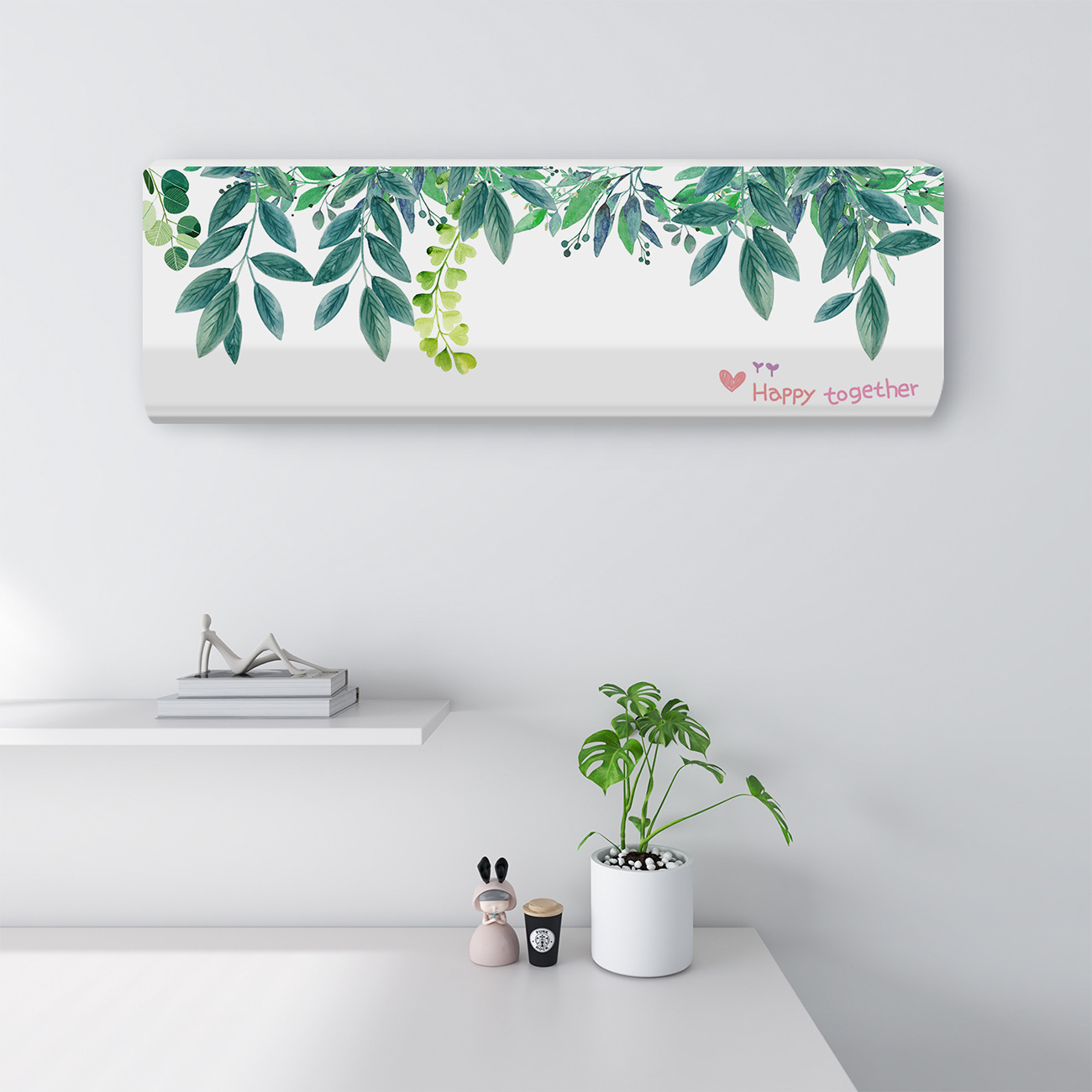 Aire acondicionado cubierta a prueba de polvo 2024 nueva cubierta de aire acondicionado colgante tipo colgante general Glimie todo incluido Haier cubierta de aire acondicionado